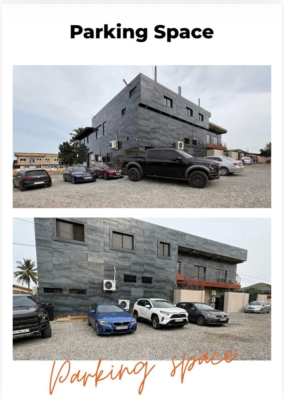 Parking space available at McB Studio Rentals